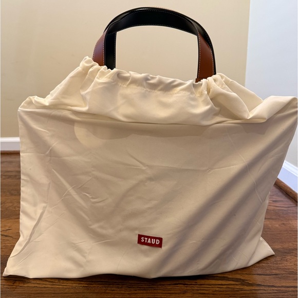 STAUD- Diamond Leather Tote NWT - Picture 8 of 9